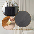 Meuble de rangement moderne en bois à 2 portes