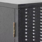Meuble de rangement moderne en bois à 2 portes