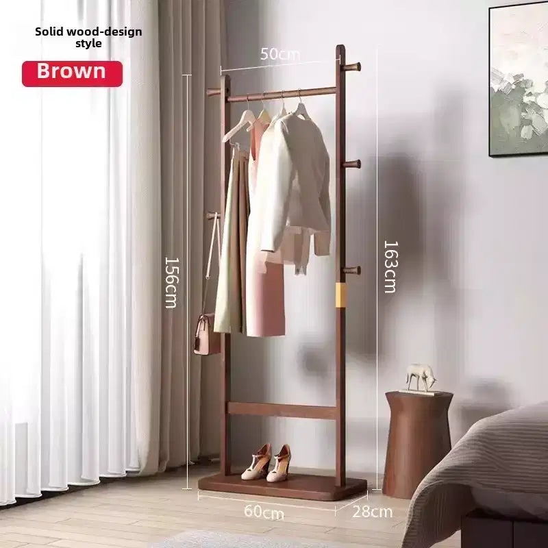 Porte-manteaux cintre en bois massif Protection environnementale solide et esthétique