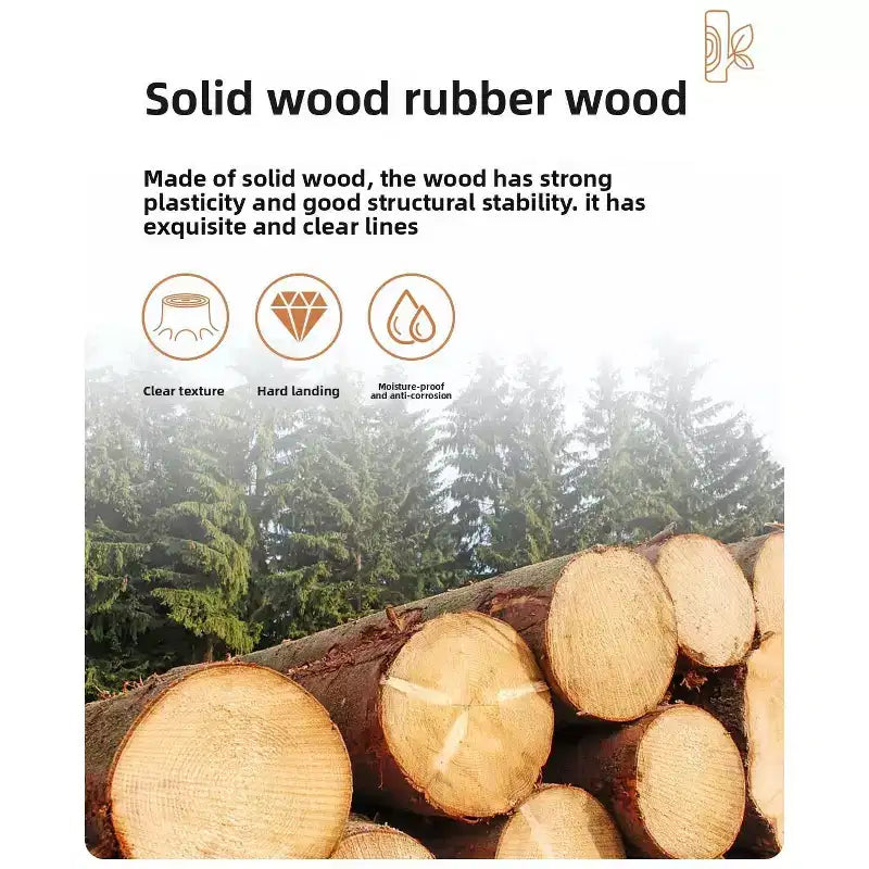 Porte-manteaux cintre en bois massif Protection environnementale solide et esthétique