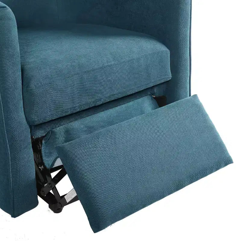 Fauteuil inclinable releveur avec aide au lever et repose-pieds, revêtu