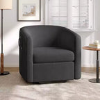 Fauteuil inclinable releveur avec aide au lever et repose-pieds, revêtu