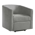 Fauteuil inclinable releveur avec aide au lever et repose-pieds, revêtu