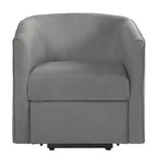 Fauteuil inclinable releveur avec aide au lever et repose-pieds, revêtu