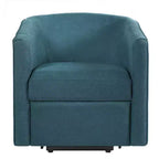 Fauteuil inclinable releveur avec aide au lever et repose-pieds, revêtu