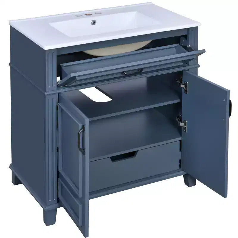 Meuble sous-vasque avec rangement pour salle de bain
