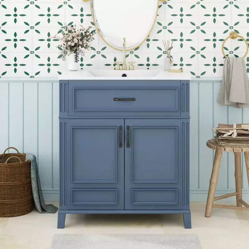 Meuble sous-vasque avec rangement pour salle de bain