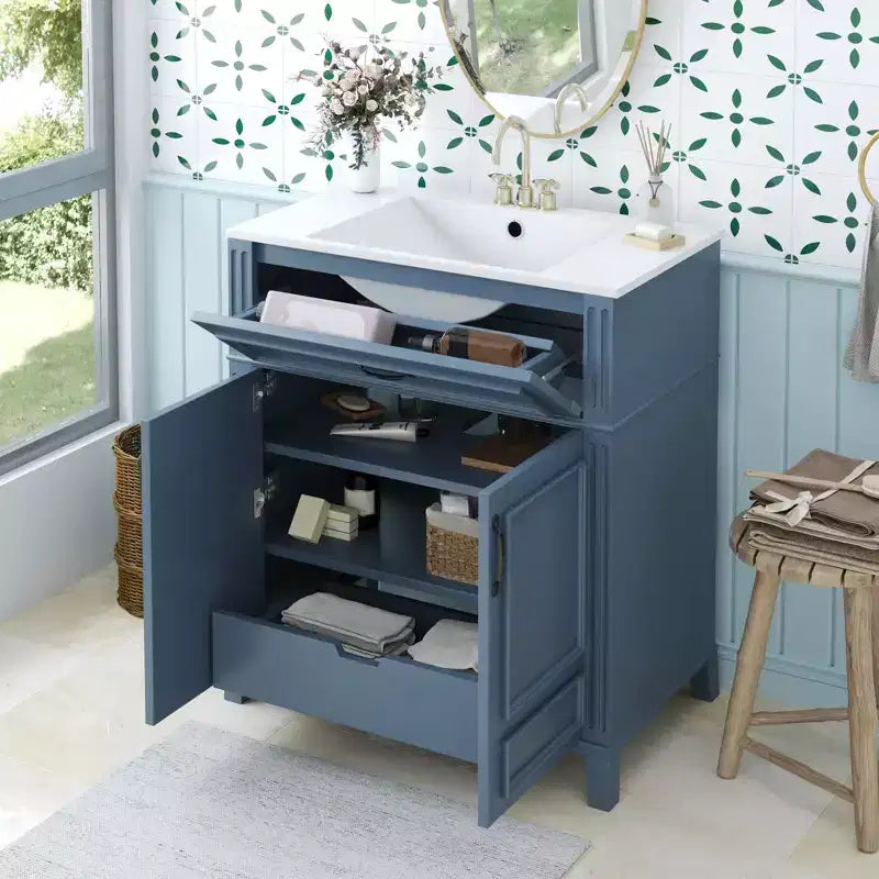 Meuble sous-vasque avec rangement pour salle de bain