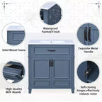 Meuble sous-vasque avec rangement pour salle de bain
