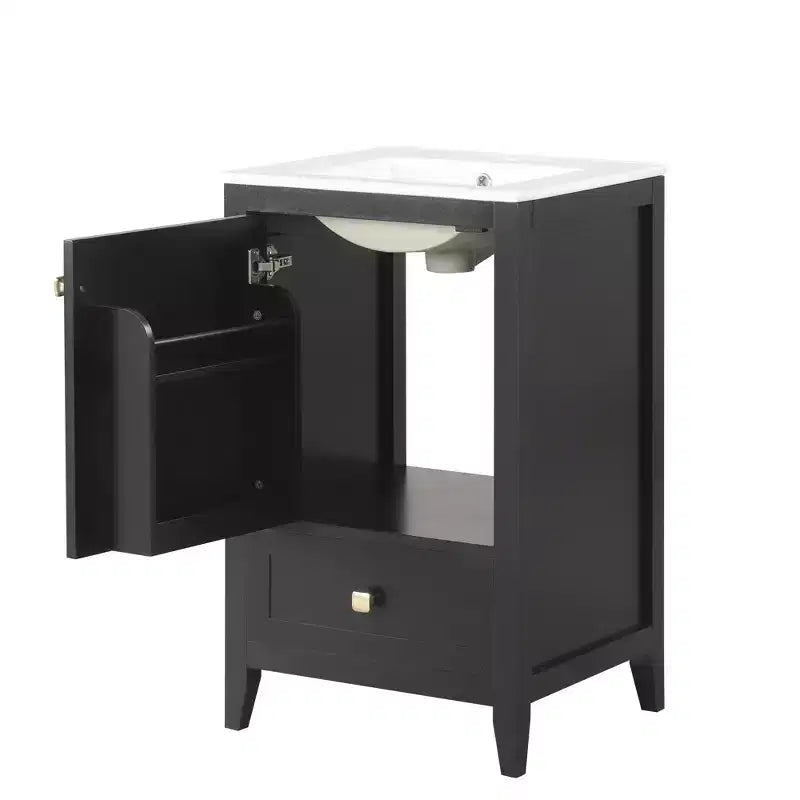 Petit meuble-lavabo avec lavabo Meuble de salle de bain