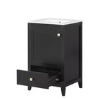 Petit meuble-lavabo avec lavabo Meuble de salle de bain