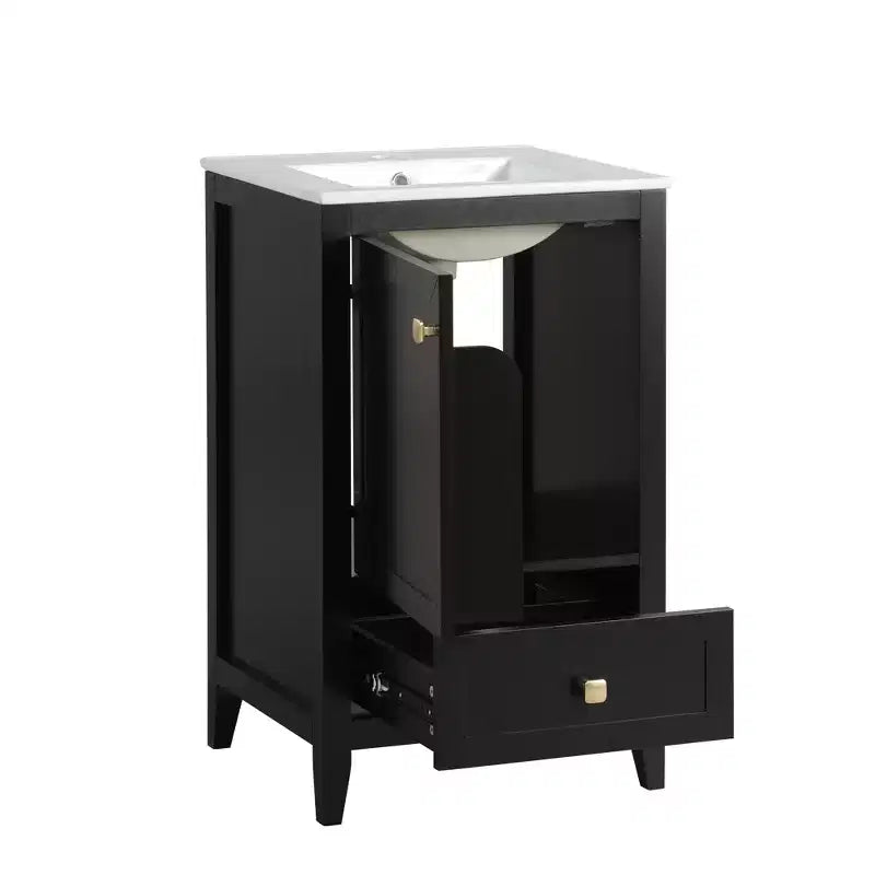 Petit meuble-lavabo avec lavabo Meuble de salle de bain