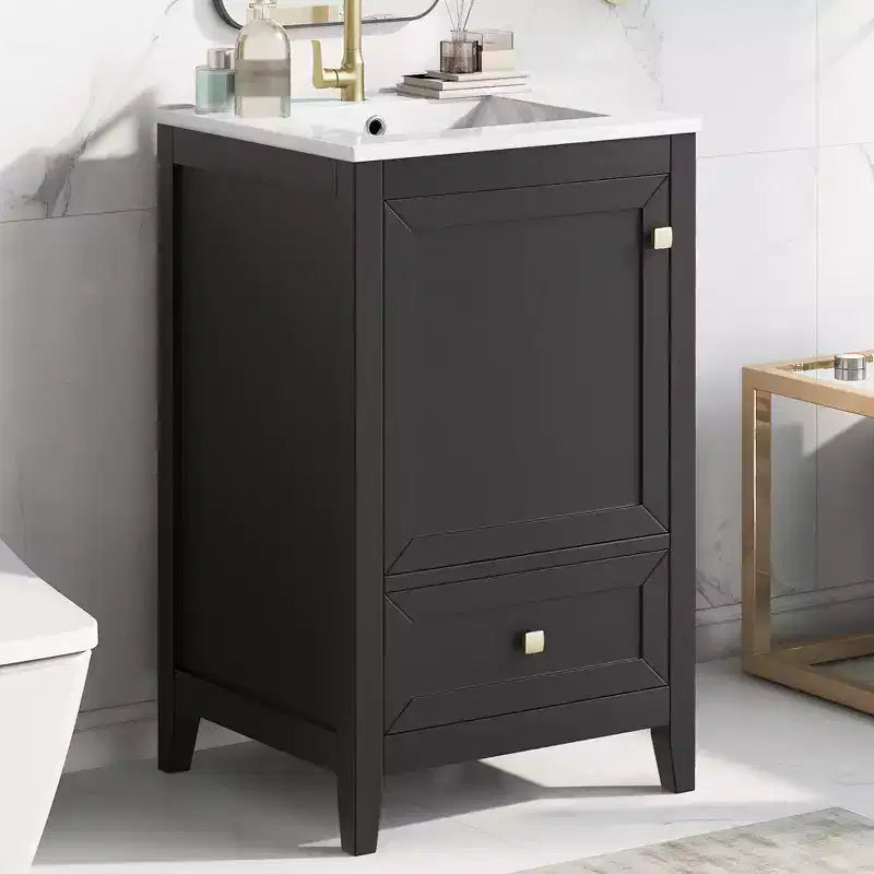 Petit meuble-lavabo avec lavabo Meuble de salle de bain