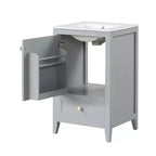 Petit meuble-lavabo avec lavabo Meuble de salle de bain