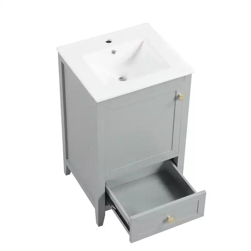Petit meuble-lavabo avec lavabo Meuble de salle de bain