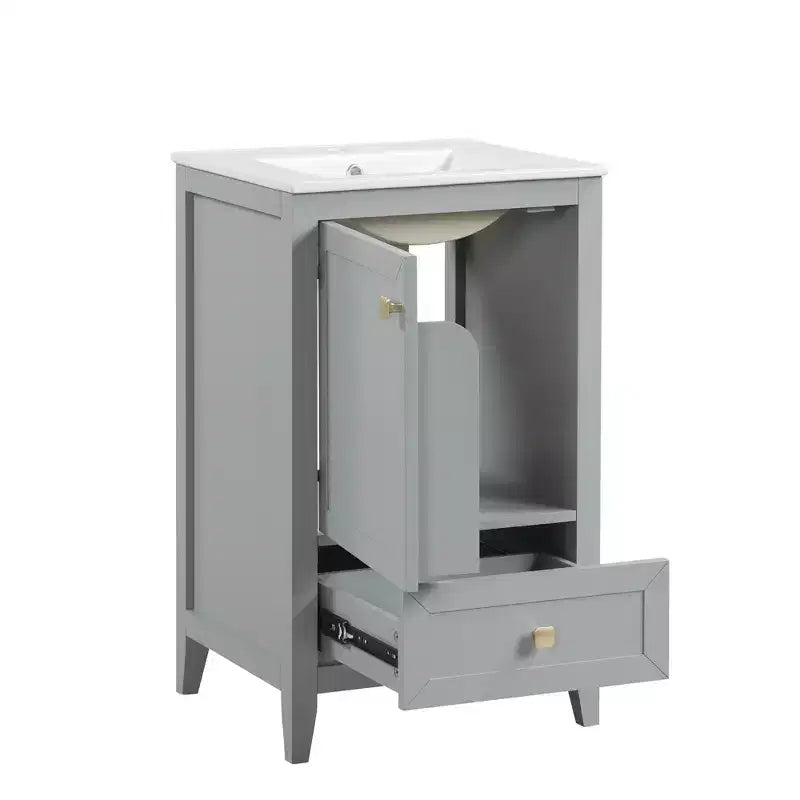 Petit meuble-lavabo avec lavabo Meuble de salle de bain
