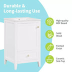 Petit meuble-lavabo avec lavabo Meuble de salle de bain