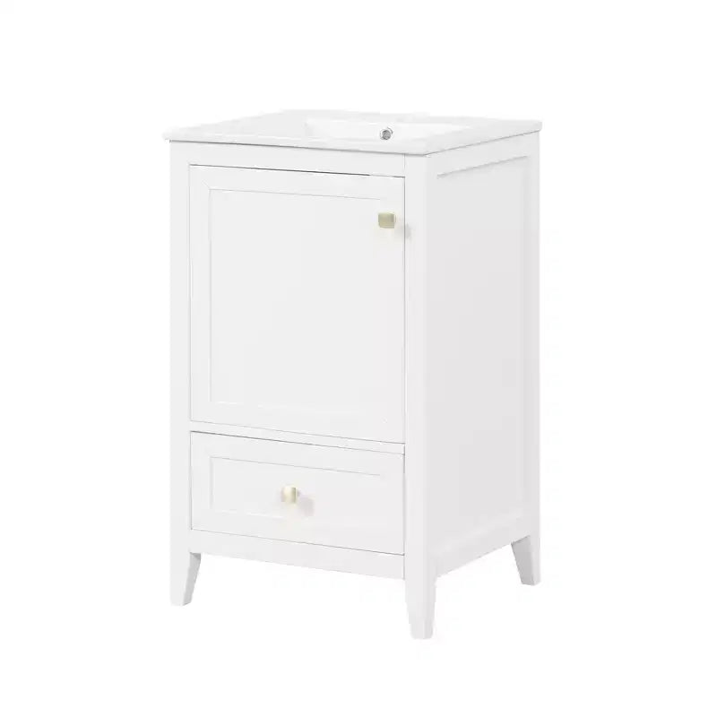 Petit meuble-lavabo avec lavabo Meuble de salle de bain
