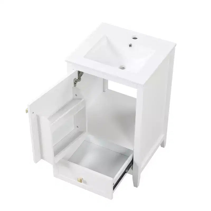 Petit meuble-lavabo avec lavabo Meuble de salle de bain