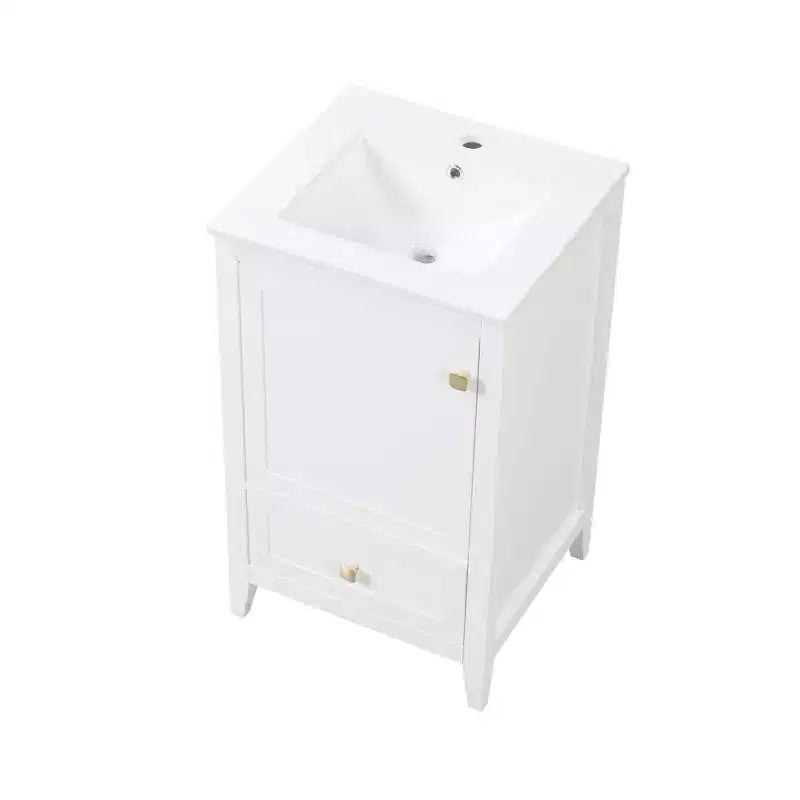 Petit meuble-lavabo avec lavabo Meuble de salle de bain