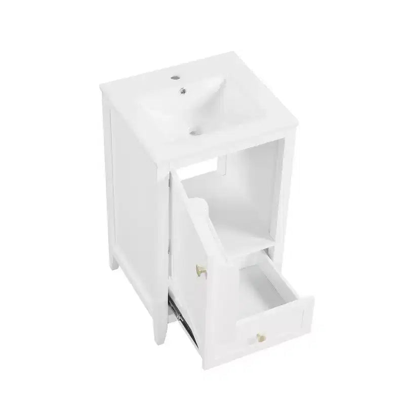 Petit meuble-lavabo avec lavabo Meuble de salle de bain