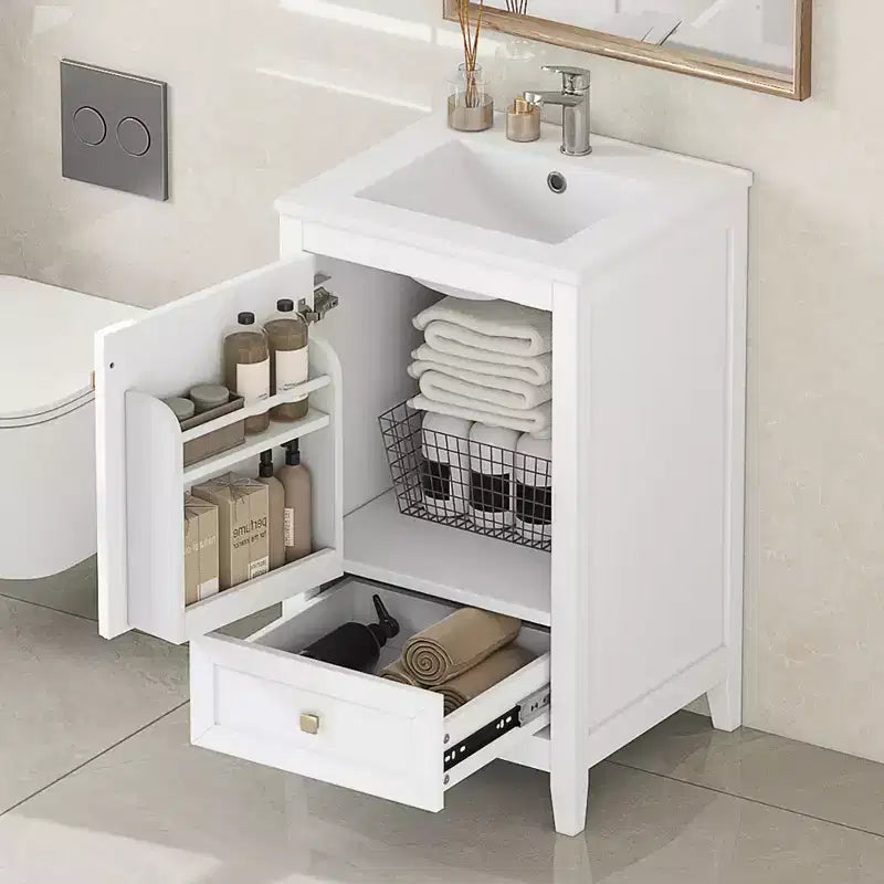 Petit meuble-lavabo avec lavabo Meuble de salle de bain