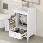 Petit meuble-lavabo avec lavabo Meuble de salle de bain