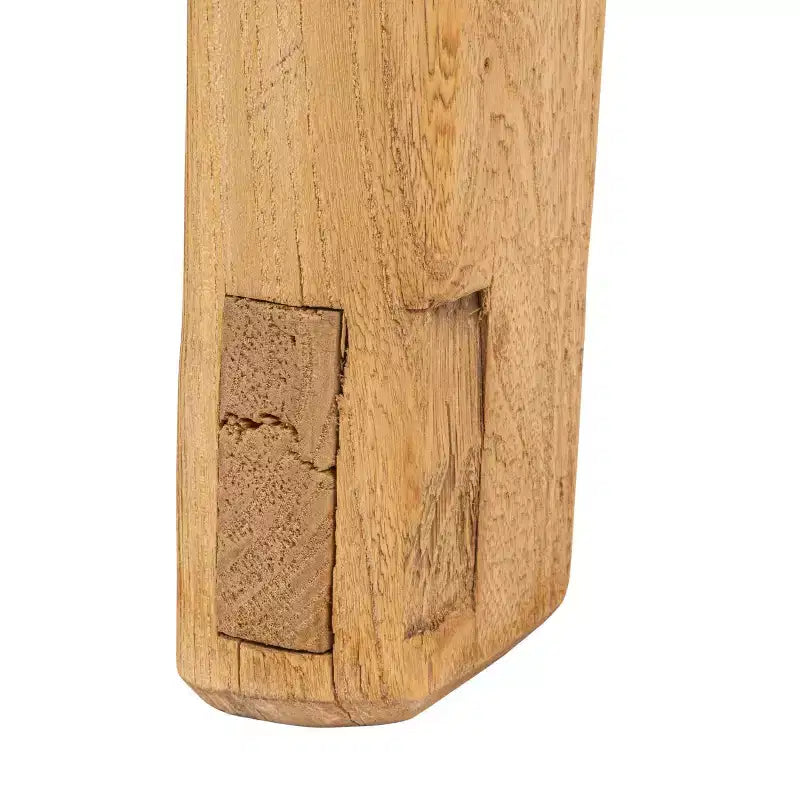 Console en bois d'orme naturel