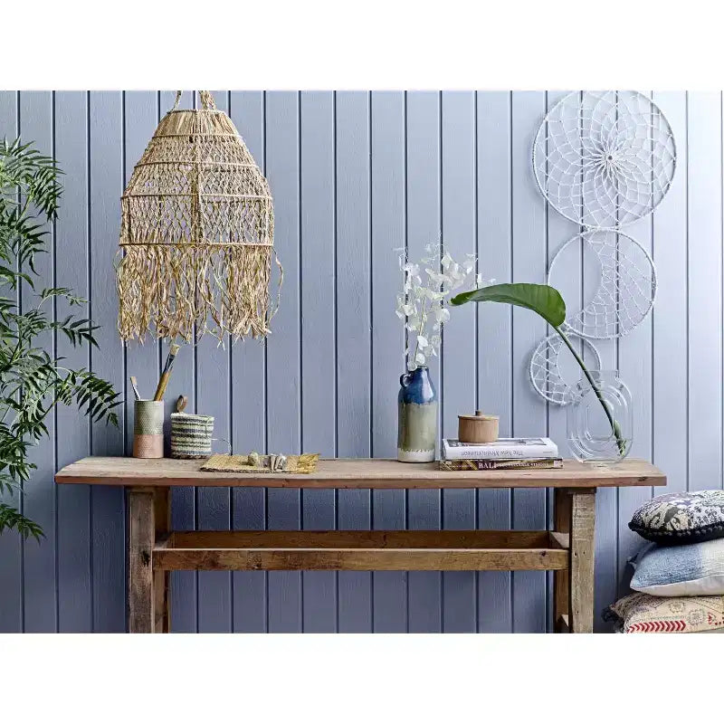 Console en bois d'orme naturel