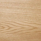 Meuble bas 2 portes en bois à bord festonné marron