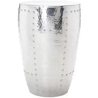 Hammersmith Metal Table Stool - FOX5514 - Silver - Safavieh Couture