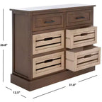 Meuble de rangement à 6 tiroirs