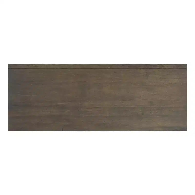 Bahut Rétro en Bois avec 2 Poignées Métalliques, Armoire de Rangement à 2 Portes