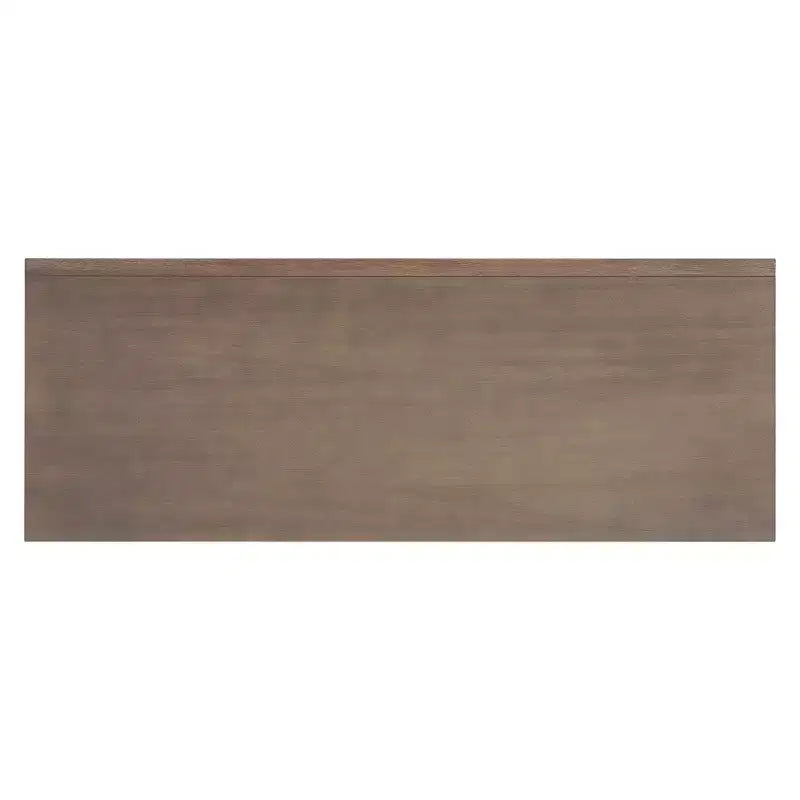 Bahut Rétro en Bois avec 2 Poignées Métalliques, Armoire de Rangement à 2 Portes