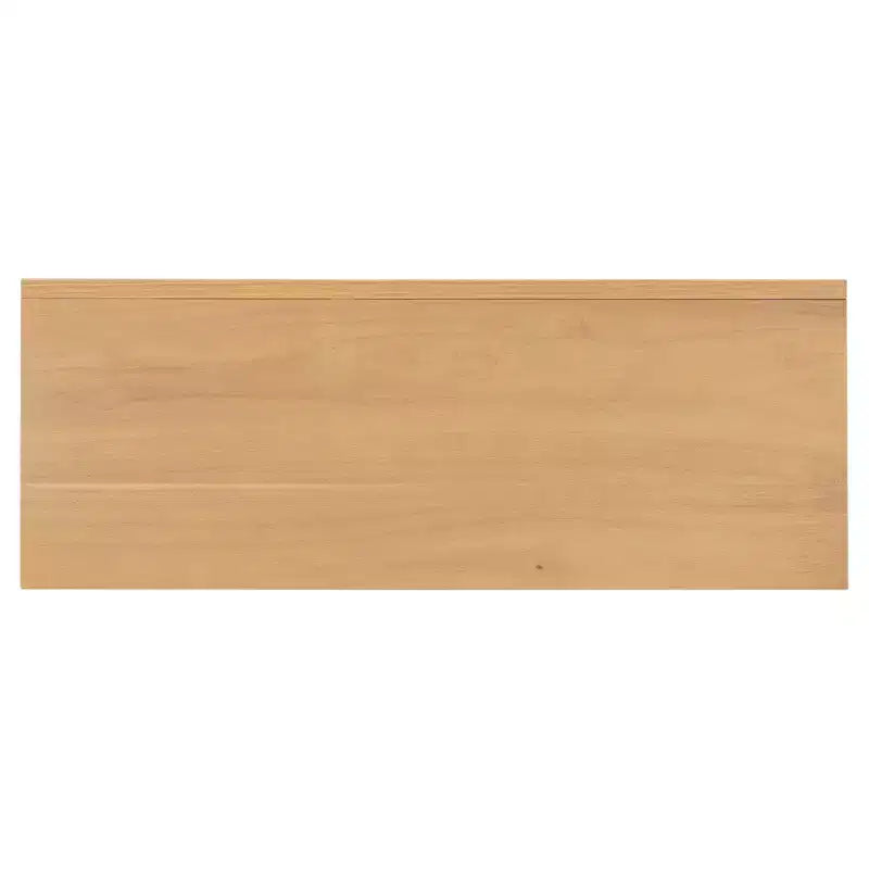 Bahut Rétro en Bois avec 2 Poignées Métalliques, Armoire de Rangement à 2 Portes