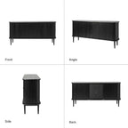 Buffet moderne avec étagère réglable
