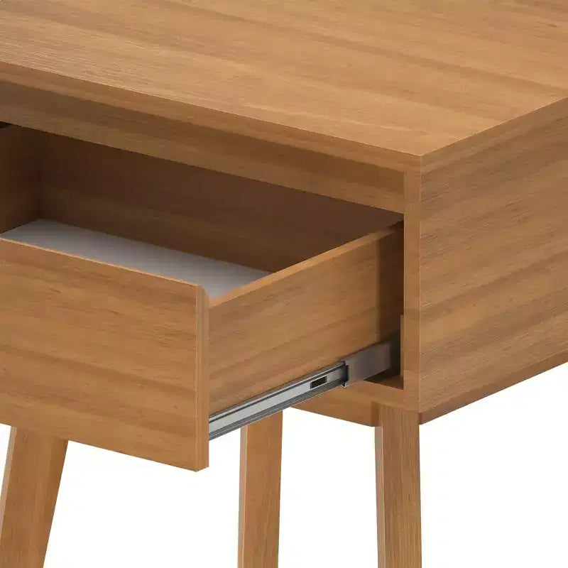 Tables de chevet scandinaves en bois avec tiroir de rangement