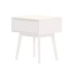 Tables de chevet scandinaves en bois avec tiroir de rangement