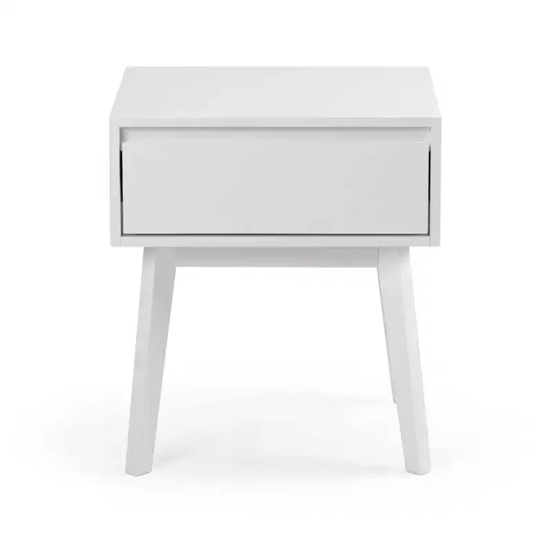 Tables de chevet scandinaves en bois avec tiroir de rangement