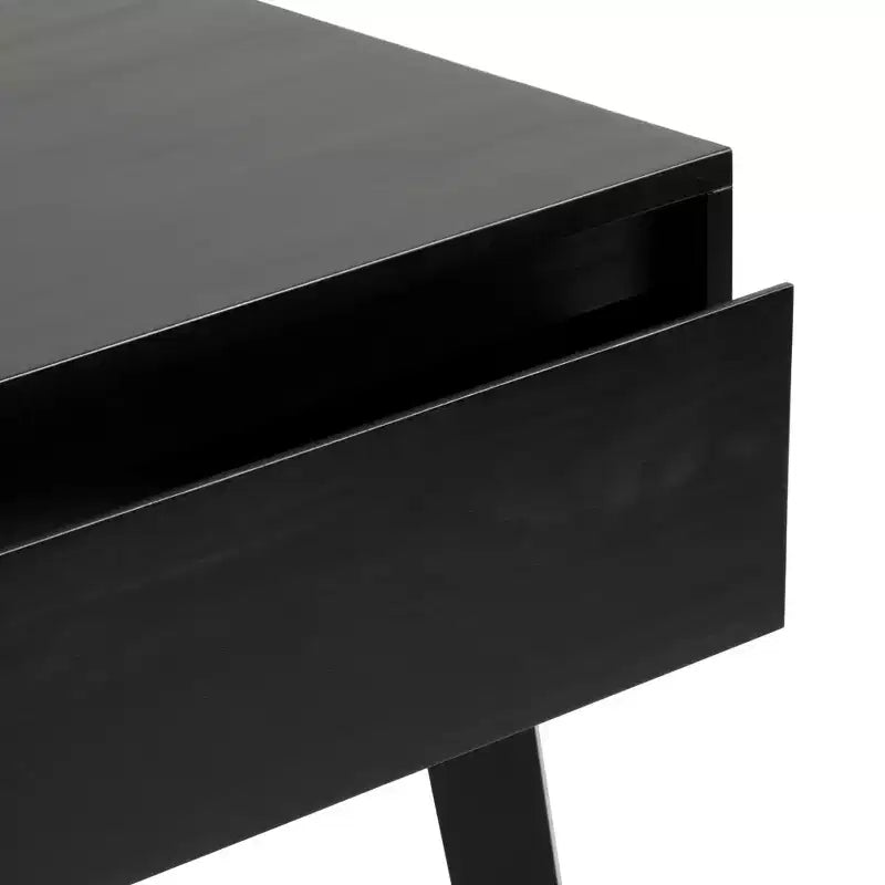 Tables de chevet scandinaves en bois avec tiroir de rangement