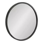 Kate & Laurel All Things Decor 28x28 Occonor Wood Round Mirror